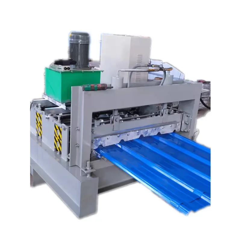 Color Steel Roof Panel Roll Forming Machine Metal Roofing Sheet Making Machine