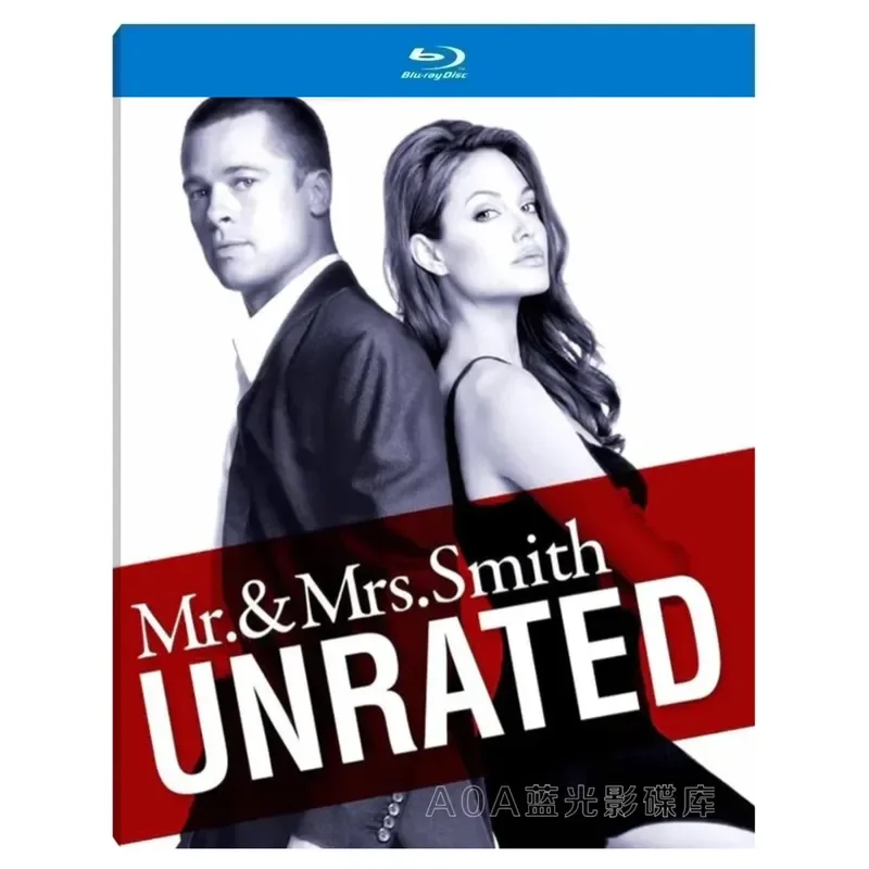 Mr and Mrs Smith 2005 American Award Winning Comedy Action Film English Chinese Subtitles High Definition Blu ray