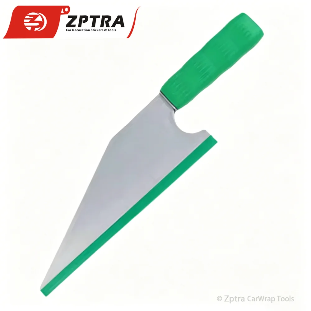2 Pcs Factory Wholesale Price PP+ Rubber Handle Soft Blade Bulldozer Plastic Squeegee Glass Windshield Film Sticking Car Window