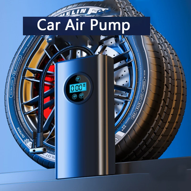 

Car air pump digital display air pump small car air pump portable digital display air pump electric pointer air pump