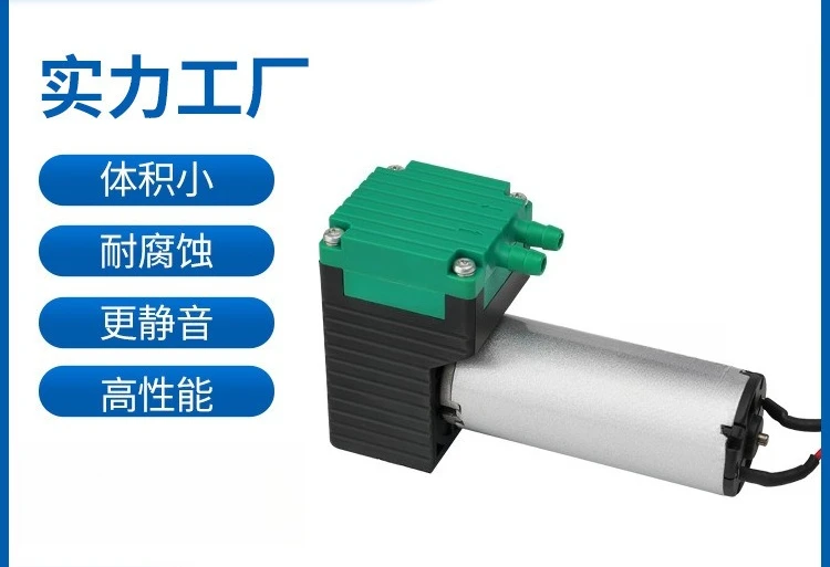 Brushed motor DC diaphragm pressure air pump Bubble system pump