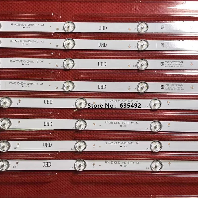 LED バックライトストリップ PPTV W55US RF-AZ550E30-0601B-20 RF-AZ550E30-0501A-20 55U5A 55U4700LA TH-55FX580C TH-55FX680C LC550EGJ