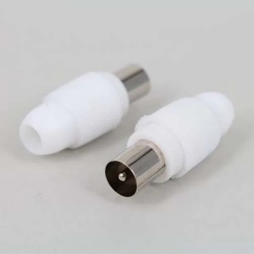 FM Atenna Male To Female PAL TV RF Coxial Connector Adapter Plug