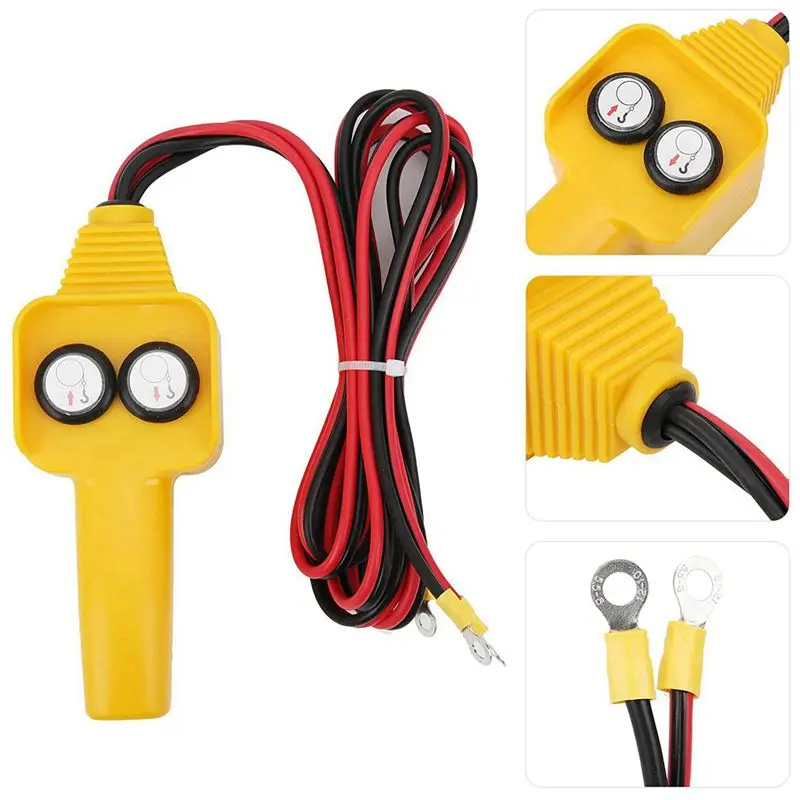Stablize 2X Car Winch Remote Control Switch Winch Remote Control Button Kit Switch Wired Winch Handle Switch