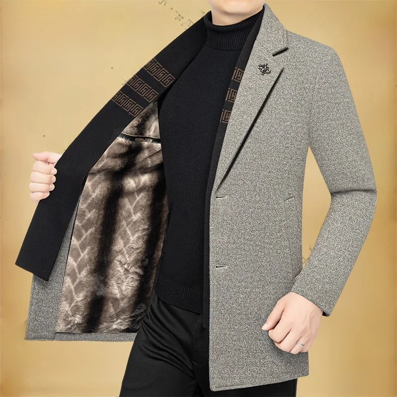 

Мужской утепленный жилет Pierre Cardin на флисовой подкладке, теплый деловой жилет для осени и зимы, модный городской стиль, на одной пуговице