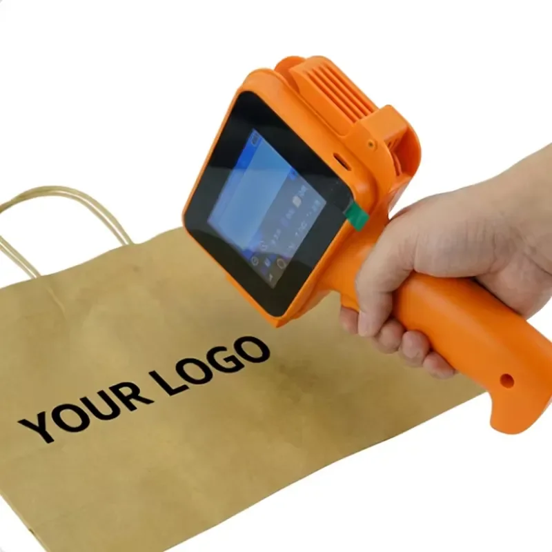 Portable Intelligent Inkjet Printer for Food Cosmetic Packaging for Versatile Handheld Batch Coder New Model