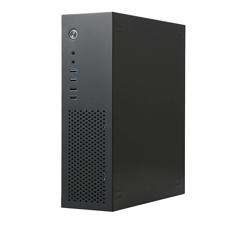 SKTC A10 Mini Desktop HTPC Computer Case for MATX24X24 Motherboard Small 1U 7.3L Computer Case-A69M