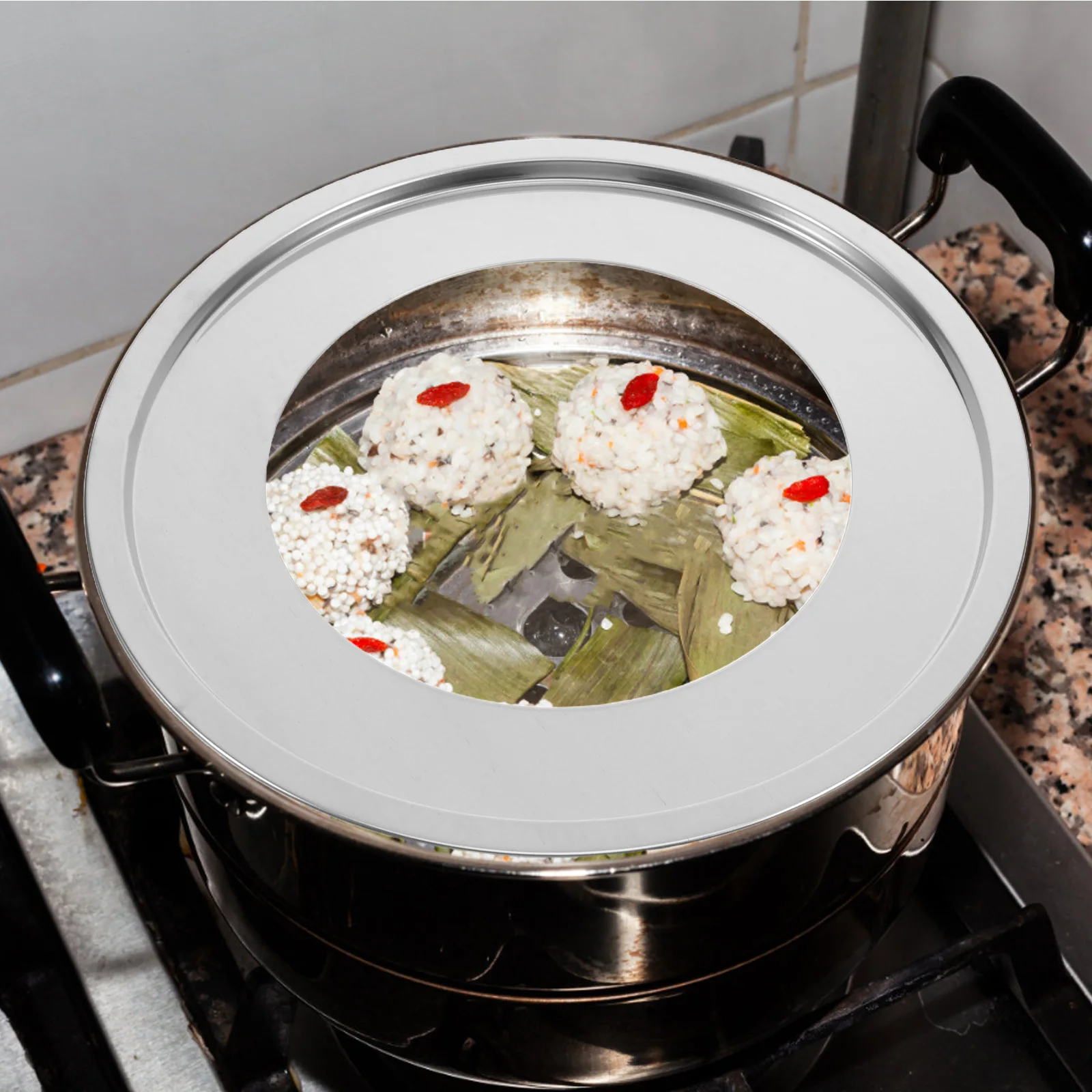 

Universal 24cm Stainless Steel Steamer Rack for Pots Steamers Multifunctional Design Easy Clean Long Lasting