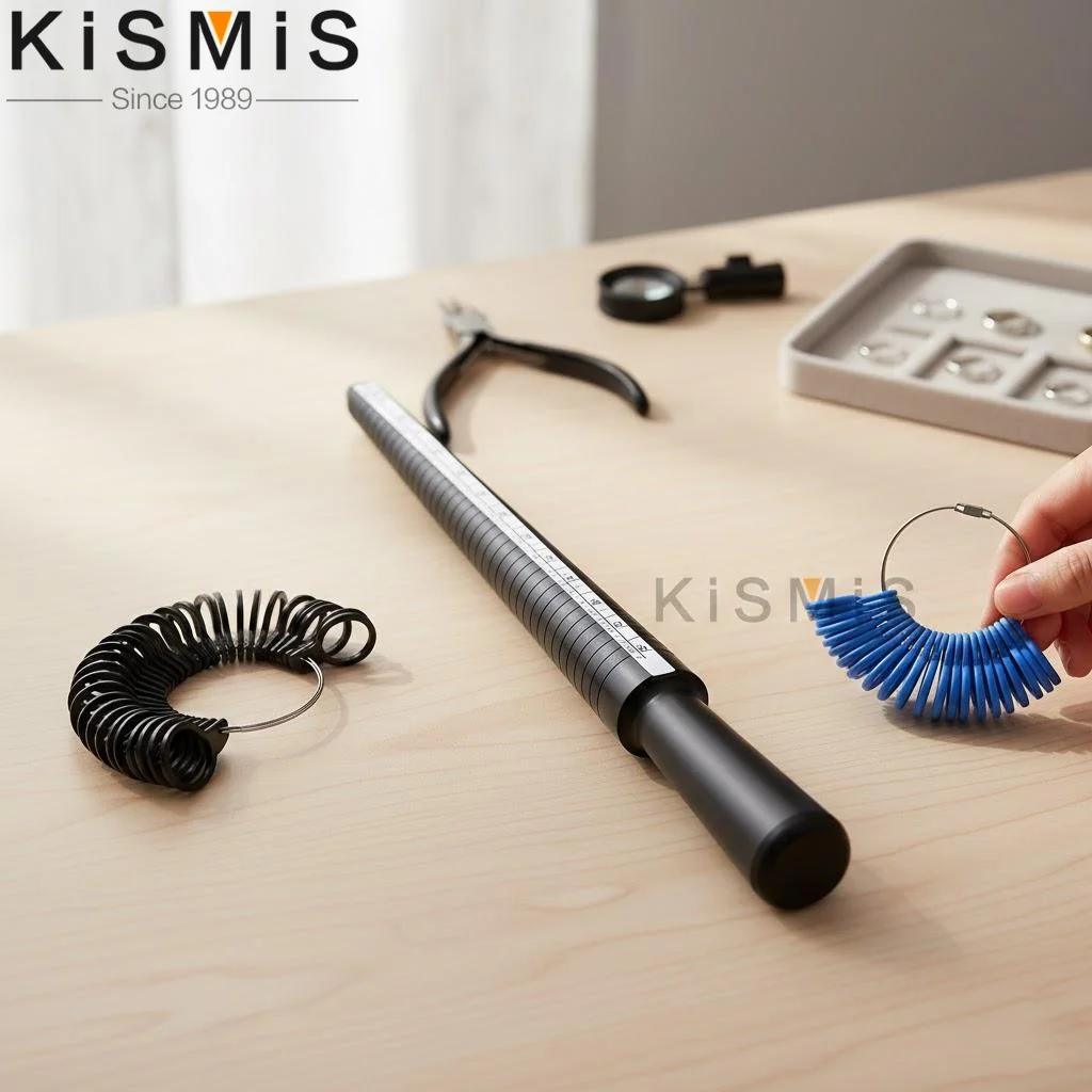 

Ring Sizer Tool for Jewelry Making Plastic Finger Gauge Ring Size Measurement Tool UK US Sizes DIY Jewelry Repair Tool Set