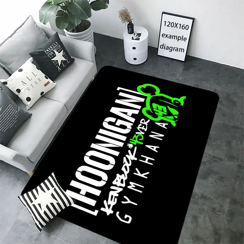 인테리어 룸 플로어 매트 도어매트 후니건스 HNGs 미끄럼 방지 발 매트 현관용 주방 카펫 침실 침대 옆 매트 홈 데코
