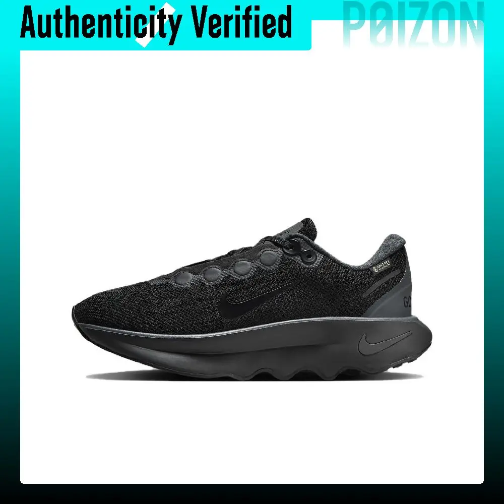 Nike Motiva Slip Resistant Waterproof Non Slip And Waterproof Low top Casual Shoes Women's Black Gray HM0355-001