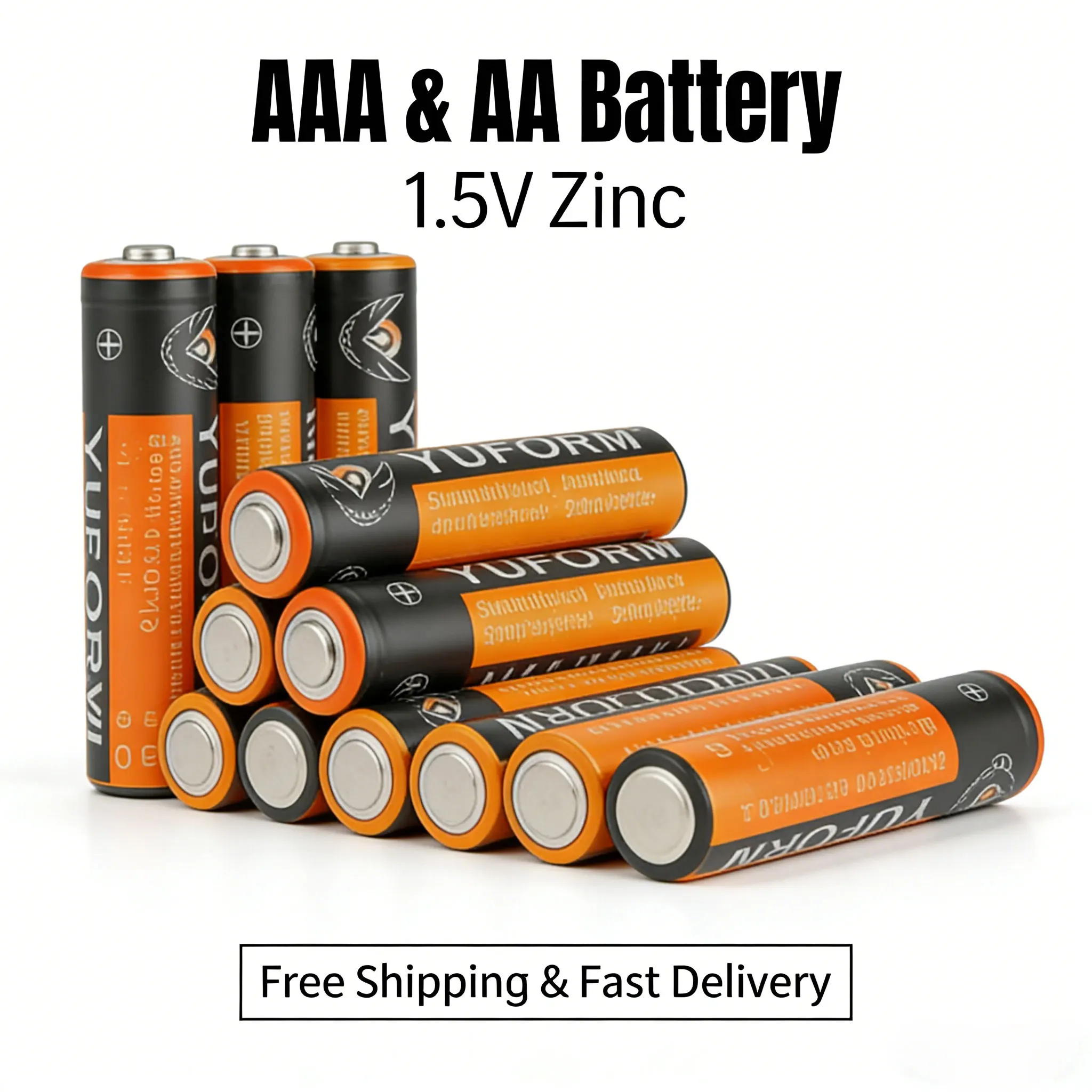 

Super Long Lasting 1.5V AA AAA Alkaline Batteries High Efficiency For Mouse Keyboard Toys