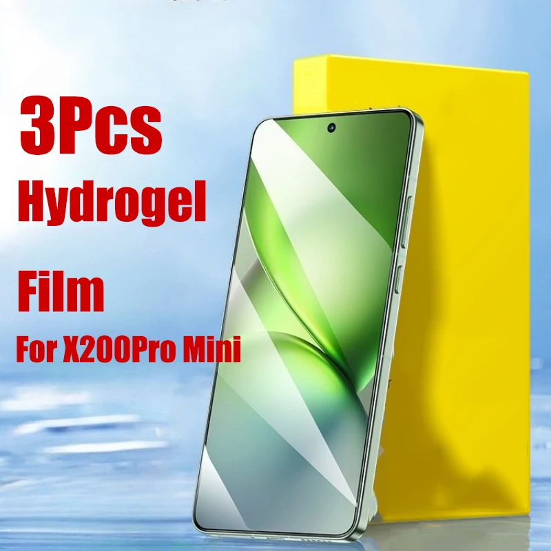 3 Stück Hydrogel-Displayschutzfolie für Vivo X200 Pro Mini