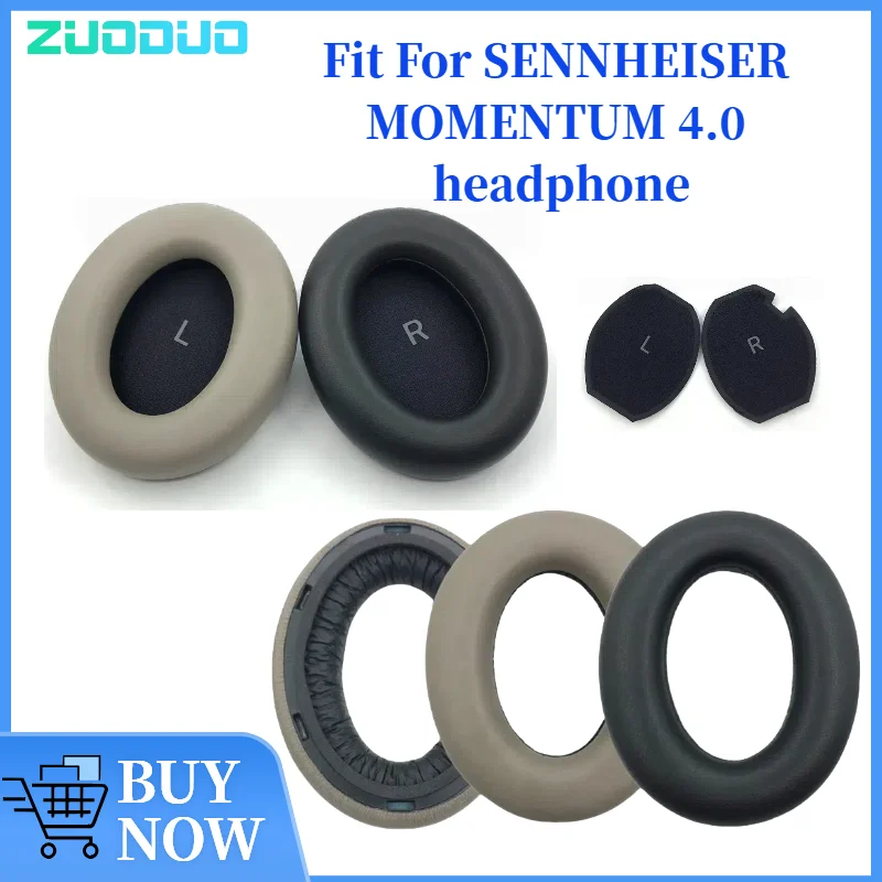 

2pcs/pairs Leather Headphone Foam For SENNHEISER MOMENTUM 4.0 Headset Ear pads Cushion Replacement Covers Accoriess