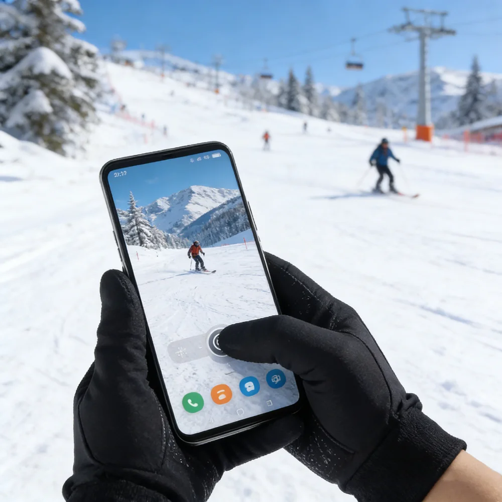 

Winter Warm Thermal Motocross Motorcycle Riding Touchscreen Gloves Man Woman Motobike Cycling Glove Outdoor Sports Running Items