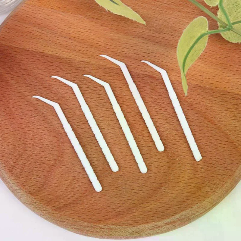 160Pcs Disposable Dental Plastic Oral Hygiene Dental Safety Brush Dental Care Toothpicks Tool With Eco Toothpick Dispenser Soft