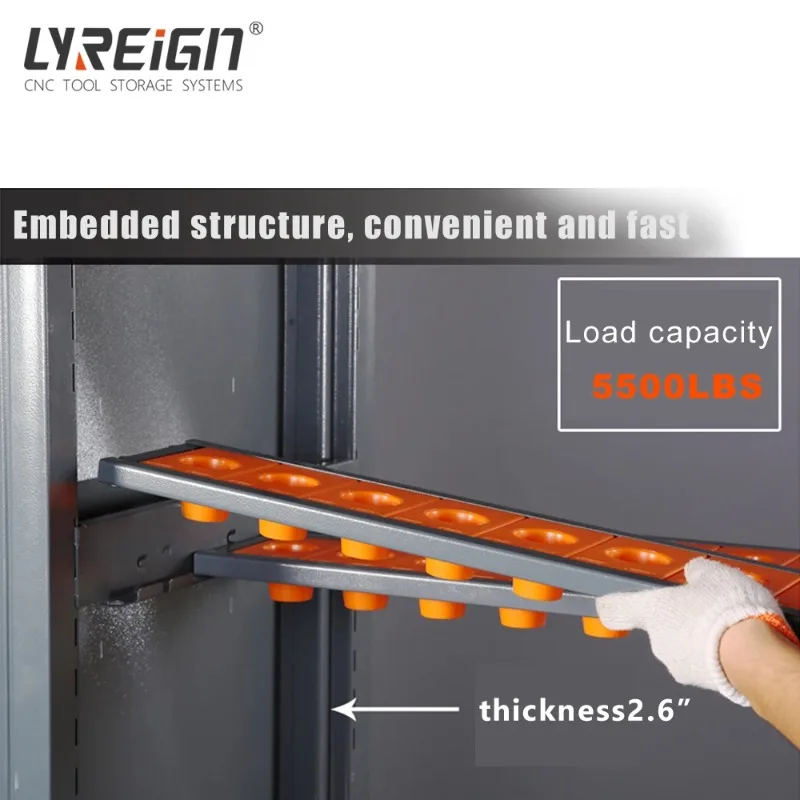 DJGX07C Cnc Tool Storage Large-capacity Storage Cnc Tool Holder  Iso30 Er32 Cat 40 Tool Holder Cart