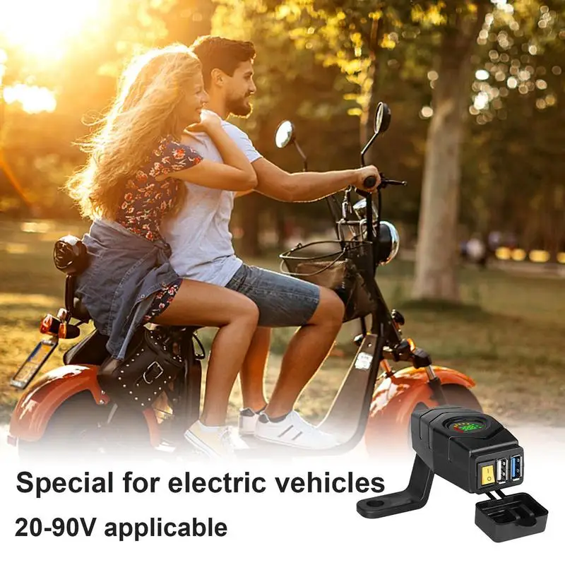 Ebike Fast Charger Scooter Battery Car With USB Conversion Interface Electric Car Charger Electric Scooter Accessories Electric