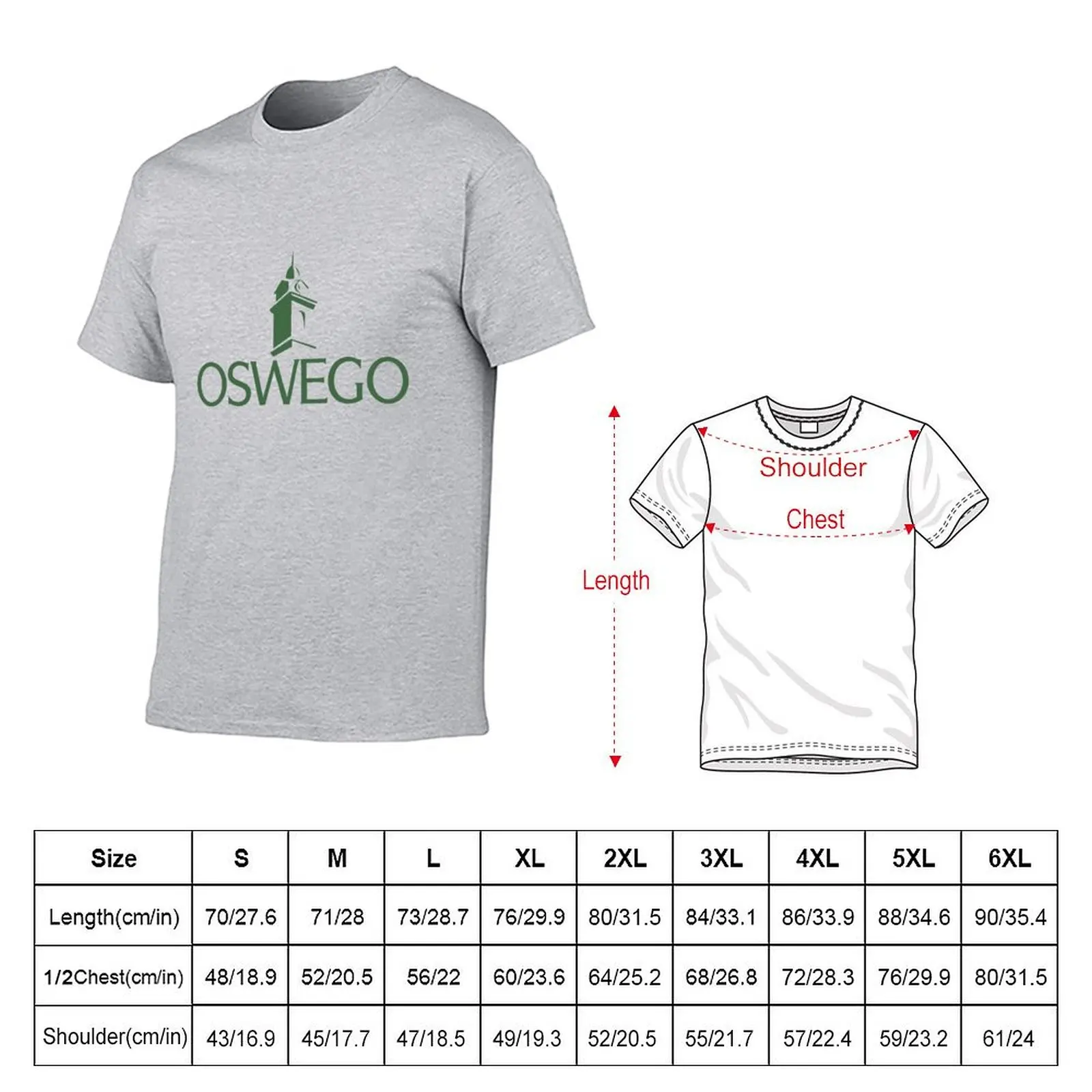 SUNY Oswego T-shirt Blouse aesthetic clothes anime clothes animal prinfor boys big and tall t shirts for men