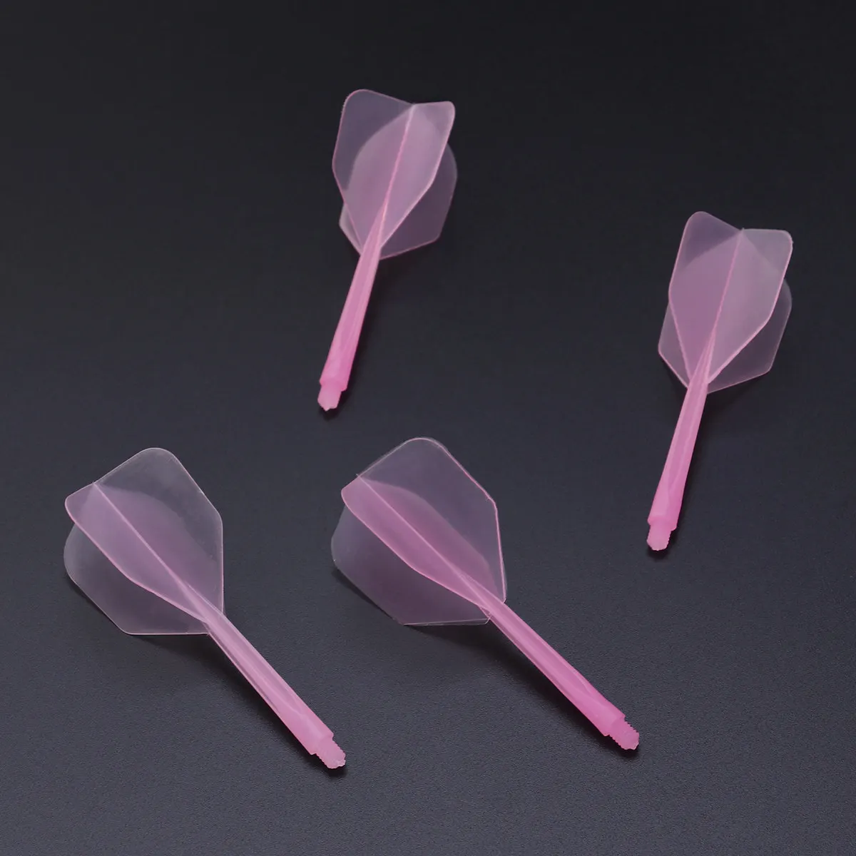 

4Pcs High Quality Plastic Dart Flights Fine Thread Shape Superior Flight Stability Colorful Wings for Adult Sports Gifts Outdoor