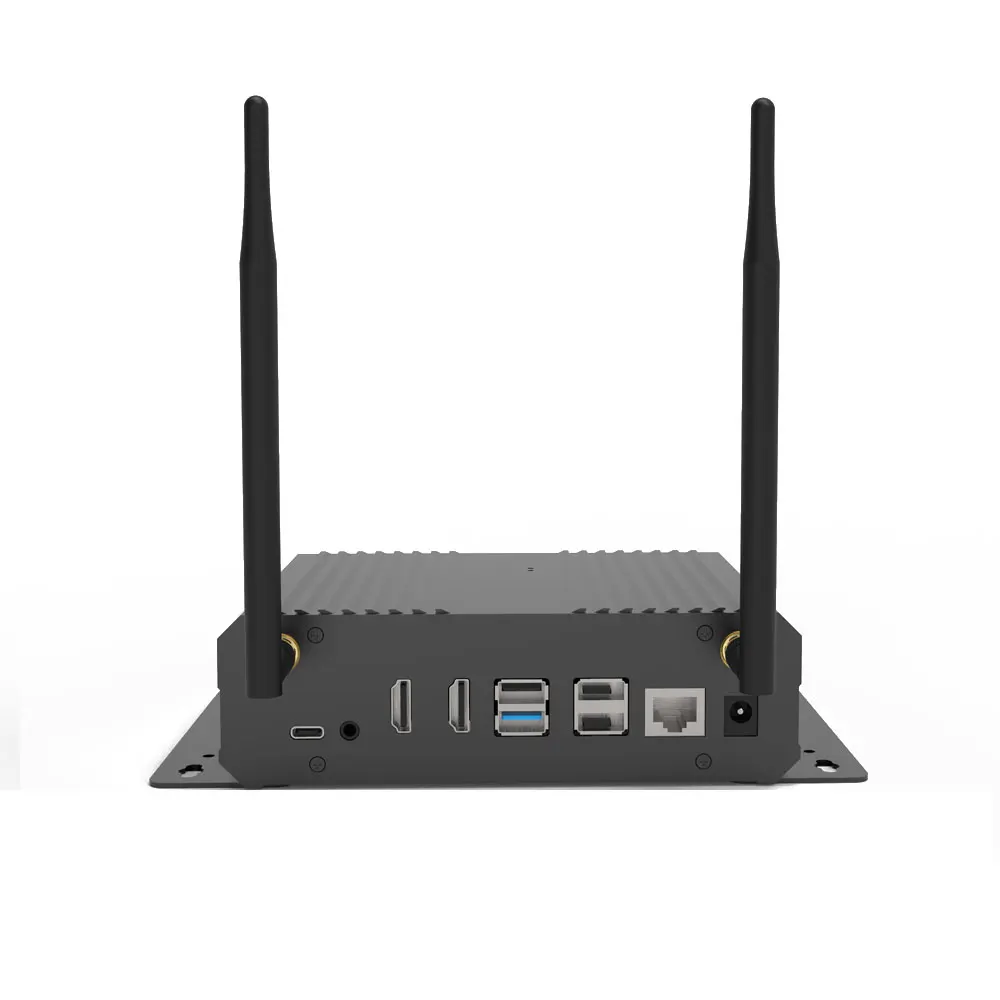 Geniatech RK3588 AI Linux Mini PC Box Built-In GPIO CAN RS485 USB2.0/3.0 RS232 Computer For Android 12.0 Embedded Computer