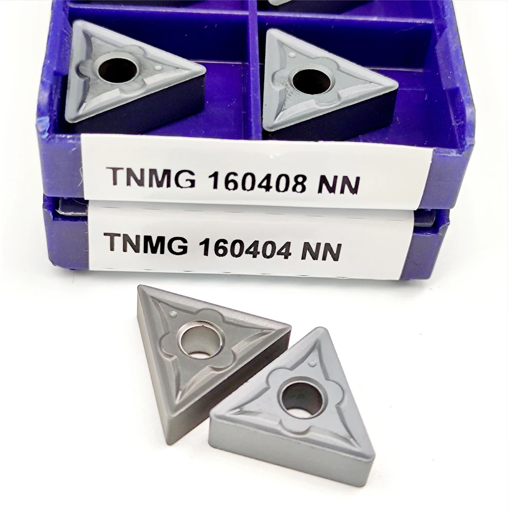 

Твердосплавные вставки TNMG160404 TNMG160408 NN LT10 Токарный инструмент Твердосплавное лезвие TNMG 160404 160408 Токарный станок с ЧПУ Фреза