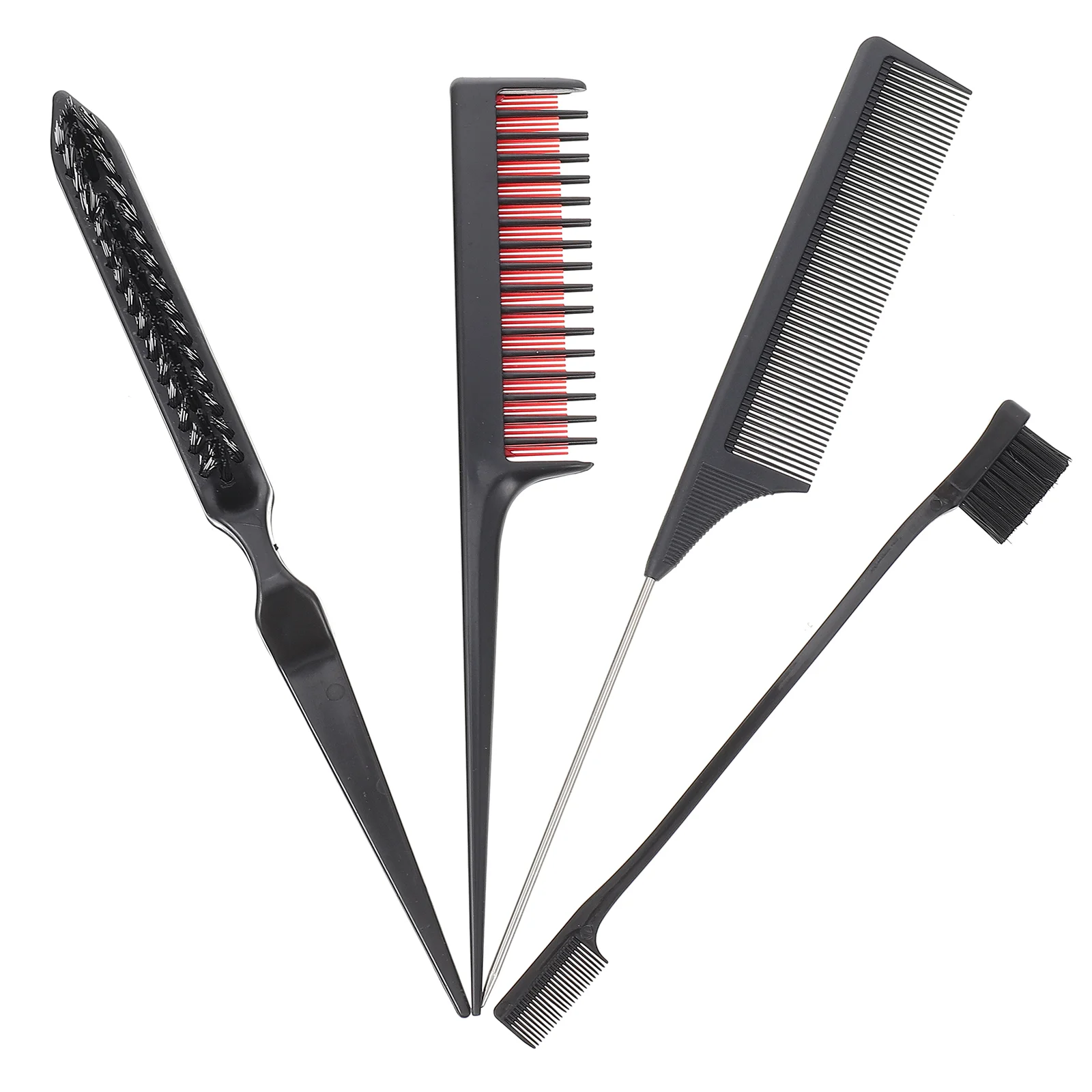 Smoothing Hair Brush Comb Salon Supply Hairstyle Back Hairdressing Professional Dye Black Home Use Combs Practical Women's