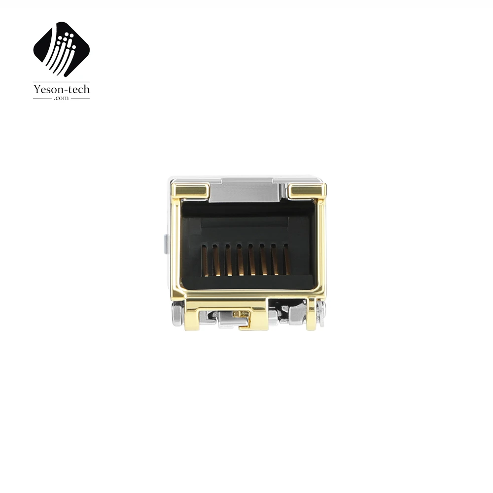 وحدة Yeson 10G RJ45 SFP النحاسية 10G/5G/2.5G RJ45 منفذ الإرسال والاستقبال 10GBase-T RJ45 متوافقة مع Cisco/Mikrotik Switch sfp rj45