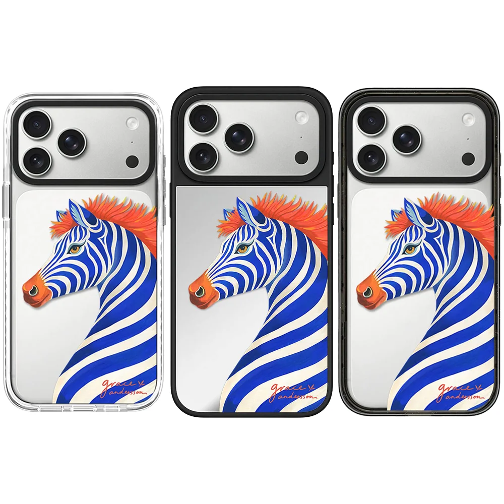 6072113 Acrylic / Mirror Magnetic Case: Compatible with IPhone 17 16 15 14 13 12 Pro Max 17 Air