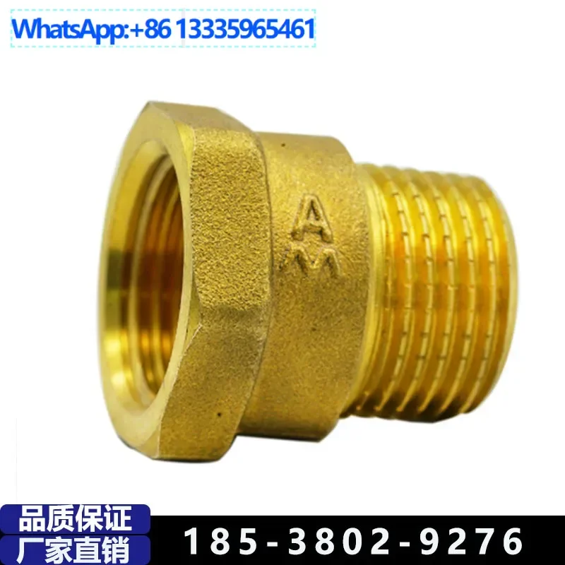 

10Pcs plumbing bathroom accessories connector 1/2 inner and outer wire general hardware brass plumbing pipe fittings