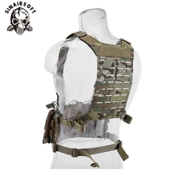 Taktik D3 SS MK göğüs Rig avcılık Airsoft MOLLE yelek göğüs Rig askı evrensel yelek arka Panel ekipmanları aksesuarları