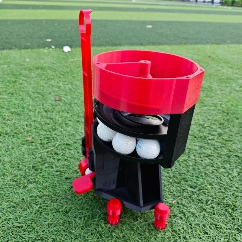 Automatic Golf Serve Machine Large Capacity Golf Pitching Machine Durable Balls Trainer Machines Portable Sports Equipments