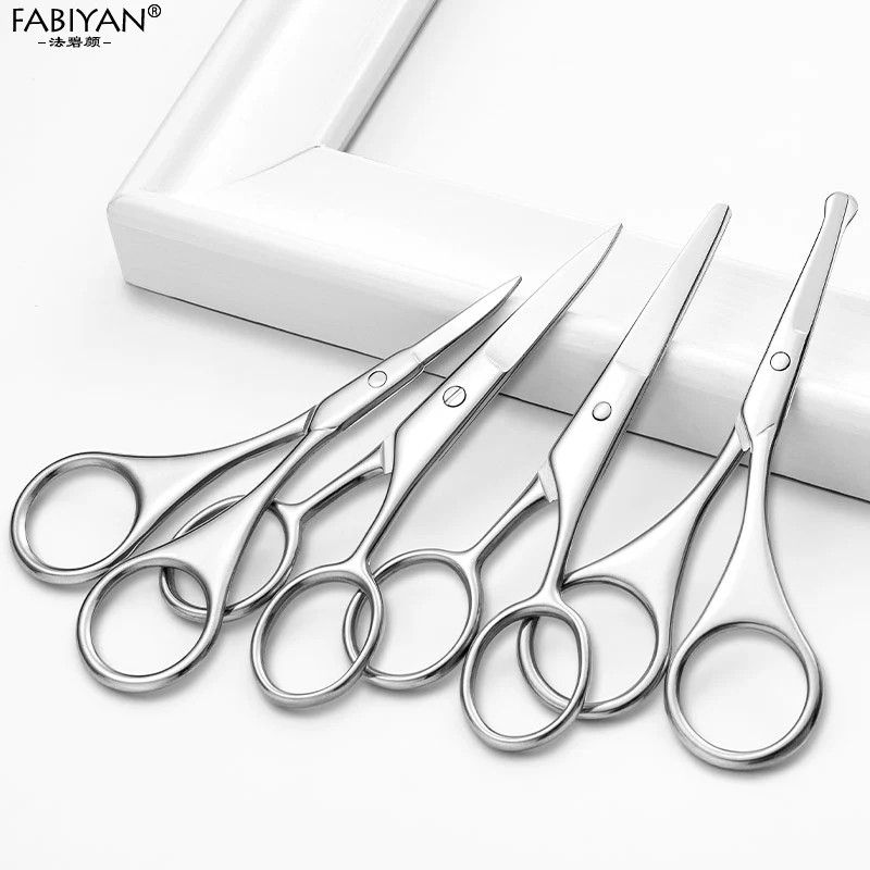 Stainless Steel Eyebrow Eyelash Nose Hair Scissors Remover Makeup Tool Nail Scissors Manicure Cuticle Remove Cutter Trimmer