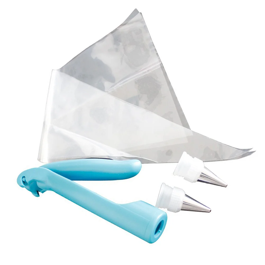 

6Pcs Cake Decor Tool Kit with Piping Tips and Bags Easy Use Frosting Pen for Unique Cake Cookie Chocolate Decoration