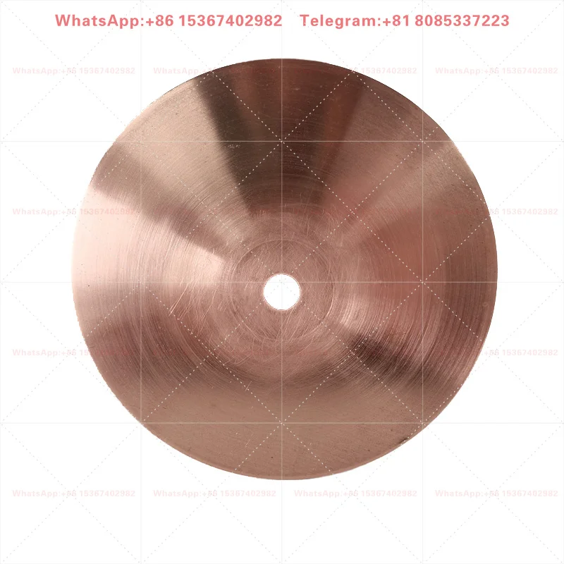 150mm 6Inch 200mm 8Inch Copper Grinding Disc Gem Polishing Laps Professional Stone Final Polish Plate Jewelry Processing