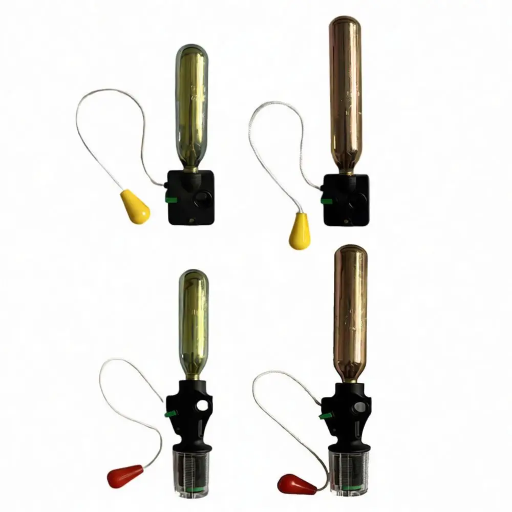 Emergency Refill Accessory CO2 Cylinder And Water Dissolving Unit For Inflatable Life Vest And Marine Rescue Airbag