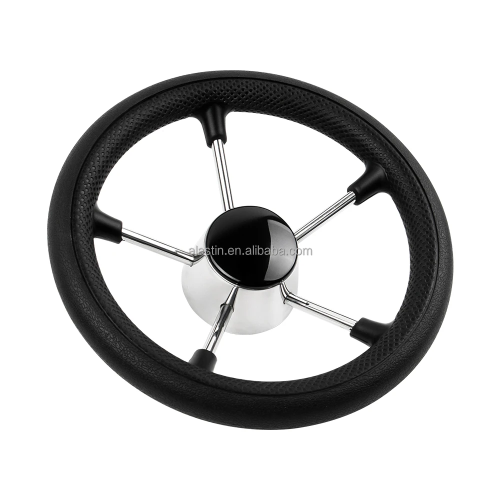 

13.5" Marine Boat Steering Wheel 5 Spoke Marine Steering Wheel Speed Boat Ship Steering Wheel Boat Parts2025