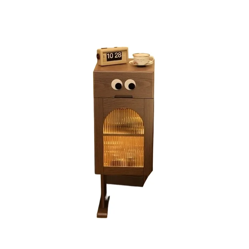 

Solid wood, bedroom storage cabinet, storage, living room side cabinet three bucket cabinet