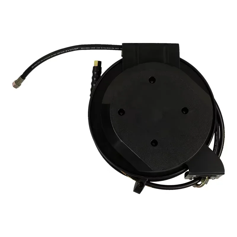 Auto Rewind Retractable Wall Mounted Hose Reel for High Pressure Pressure Washer Cleaning