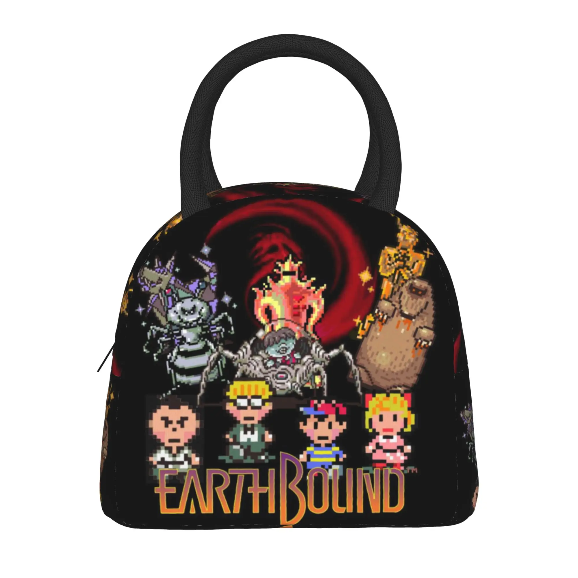 Lunch Box Earthbound Mega Sprite Sheet Accessories  Food Box New Arrival Cooler Thermal Lunch Box For School