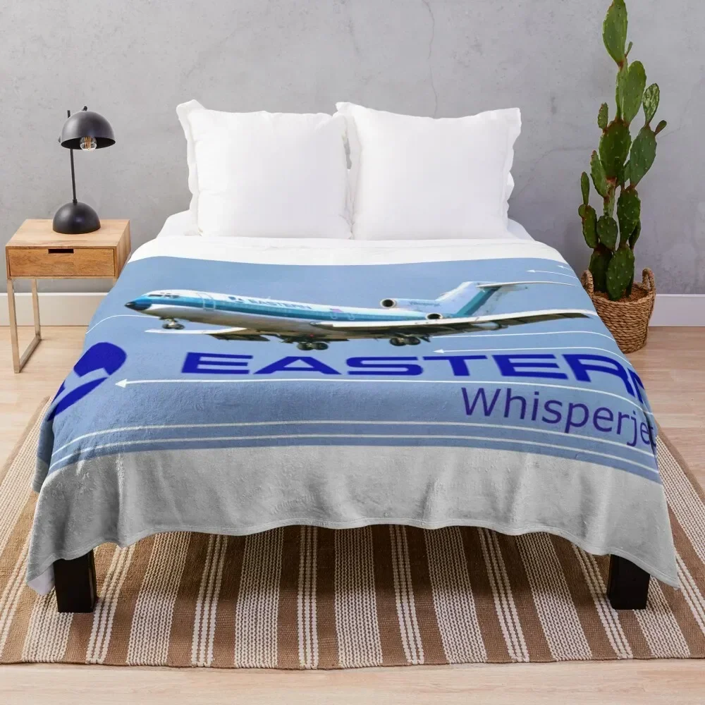 

Eastern Whisperjet 727 original hockey stick livery Throw Blanket Sleeping Bag Soft Plush Plaid Decorative Beds Blankets