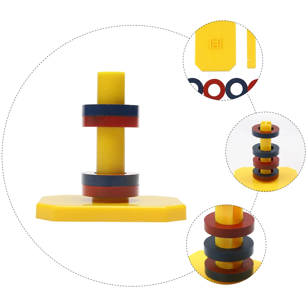 Zestaw do eksperymentów z magnetyczną poduszką powietrzną 4 pierścienie 1 St Zabawka naukowa dla dzieci do zajęć fizyki Eksperyment Maglev