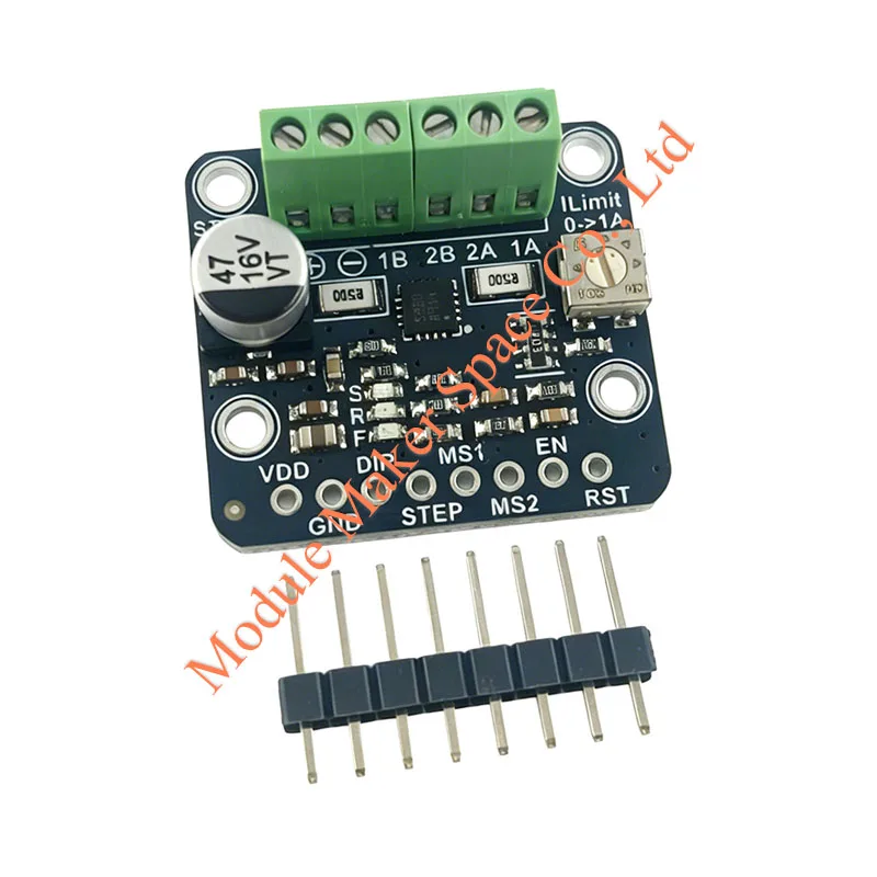 STSPIN220 Micro Stepper Motor Driver Module 1/256 Microstepping up to 1.3A 10V Stepper Motor Driver Breakout Board