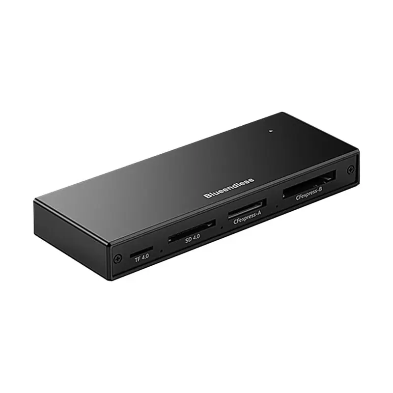 BLUEENDLESS Cfea/Cfeb/SD/TF/USB 3.2 5In1 Camera Memory Card Reader USB 3.2 10Gbps Multi-Card Slot Support Multiple