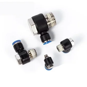 10/50pcs PH quick coupler 1/8&quot; 1/2 3/8 1/4 BSPT accessories for air hose tube connectors pneumatic fitting