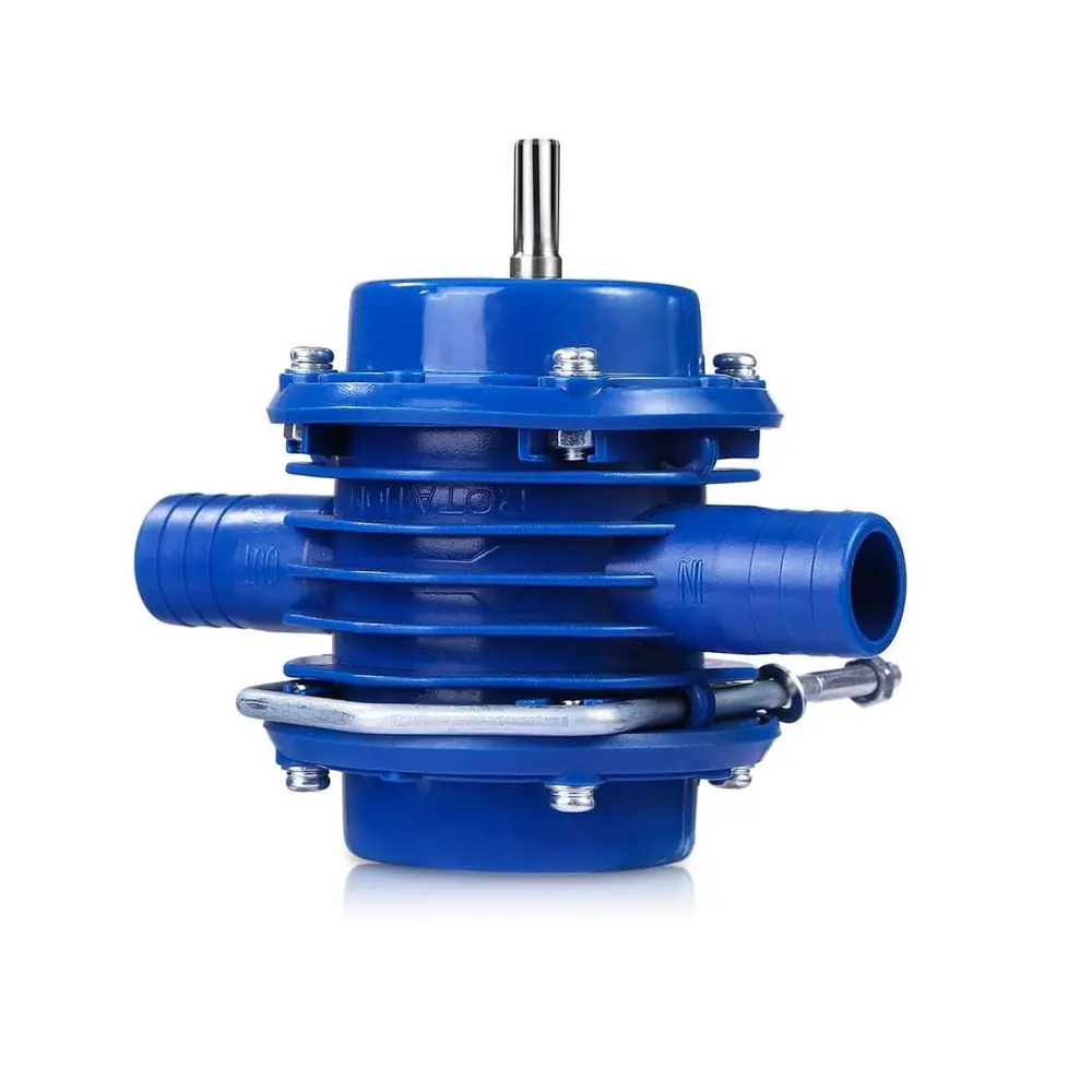 Electric drill water pump small household turbine micro self-priming centrifugal DC blowdown booster No power supply is required