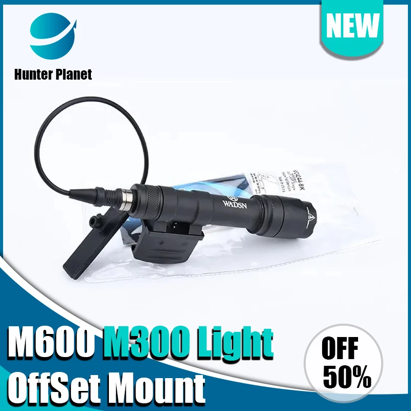 

WADSN SureFire Airsoft M600C M600 M300 Tactical Scout Light AR15 Rifle Weapon Flashlight LED Hunting Spotlight SF M300A Gun Lamp