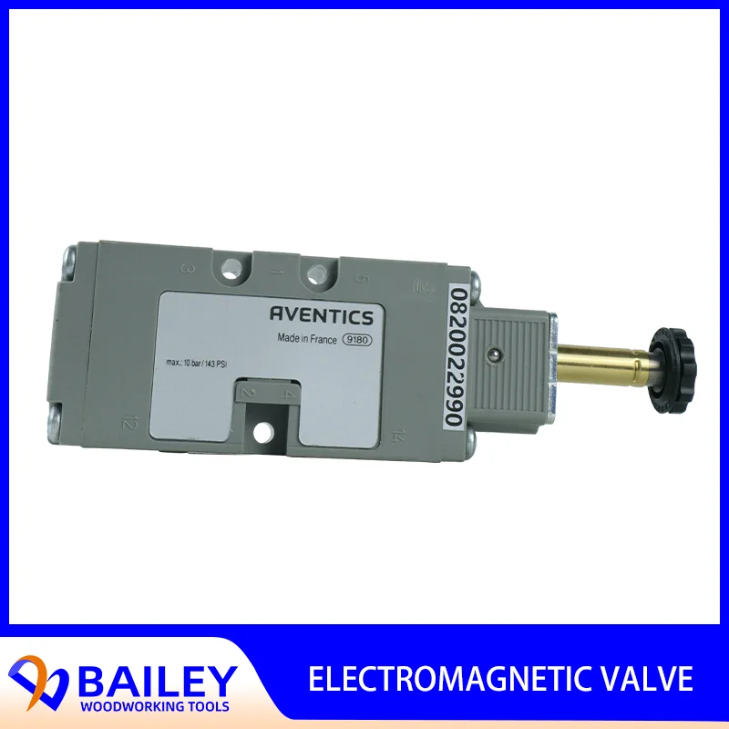 

BAILEY 1PC Original Aventics 0820022990 Solenoid Operated Valve Pneumatic Valve for Homag Machine Woodworking Tool