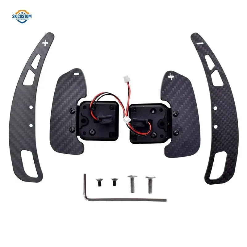 Hot Sale For B9 A3 A4L A5 A7 Q5L Steering Wheel Paddle Shifter Magnetic Carbon Fiber