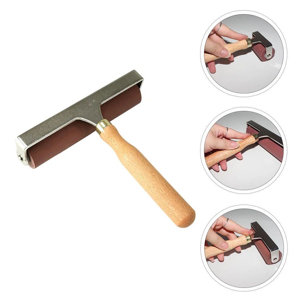 أسطوانة حبر ممتازة للطباعة، غراء طلاء زيتي ذو سطح أملس، لوازم توزيع يدوية، قطعة واحدة من صناعة الطباعة